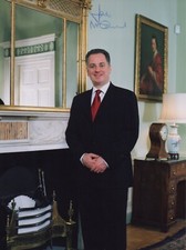 JACK MCCONNELL - original signiertes Foto Autogramm First Minister Schottland