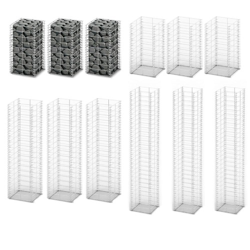 Tlg gabionen set - 3-tlg.,
