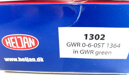 Heljan 1302 gwr - gwr, 0-6-0st