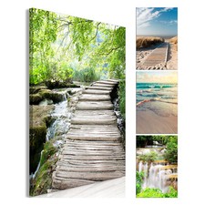 Natur Meer Wald Wasserfall