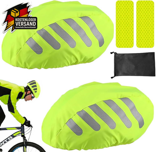 Fahrradhelm regenüberzug set - fahrradhelm,