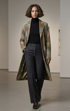 Vintage Leder Mantel –