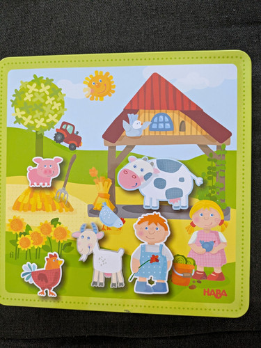 Haba magnetspiel box bauernhof - magnetspiel-box,