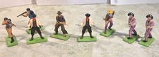 Britains Deetail 8 Cowboys Western Figuren unbespielt Neu