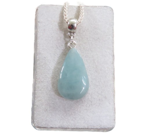 Aquamarin cabochon anhänger - cabochon,