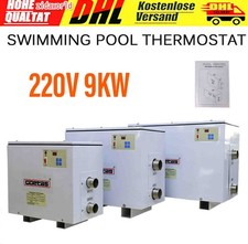 220V 9KW Schwimmbadheizung