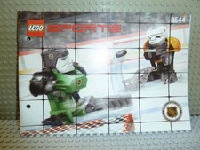 LEGO® SPORTS Bauanleitung 3543 Eishockey Hockey Game Set gelocht instructions