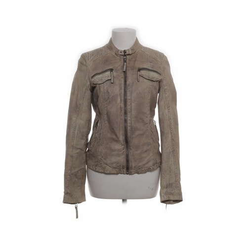 Kafe stigur lederjacke - kafe,