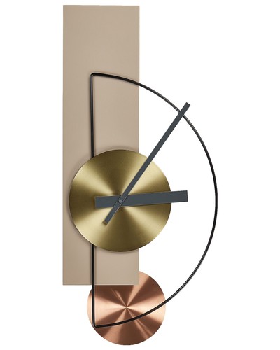 Wanduhr mit pendel metall - mit,