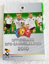 REWE DFB Sammelalbum WM 2010  Album komplett mit 25 allen Sammelkarten!  