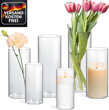 Glasvasen Set 6 Stück