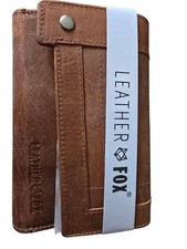  Portemonnaie, Geldbörse , Echtes Leder, Vintage-Optik, Geschenk,