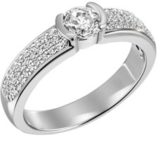 Reflexion diamonds ring 925 - reflexion,