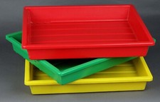 3x 40X50cm Foto Laborschalen