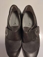 schöner Waldläufer Komfort Slipper Damen Gr.7 ( 40 ) Weite K  in grau neuwertig