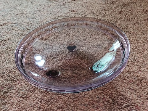 Hübsche rote glas - glas, schale