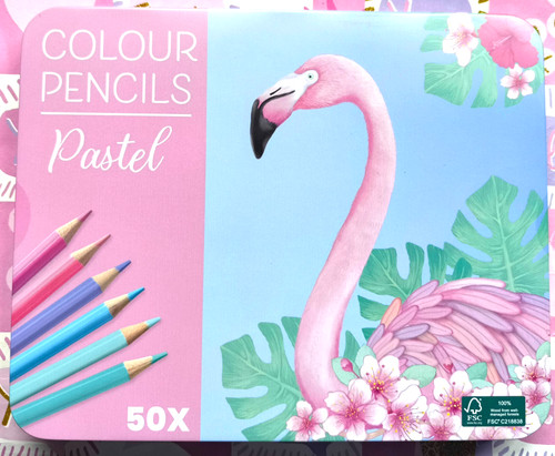Pastellfarben buntstifte - 50,