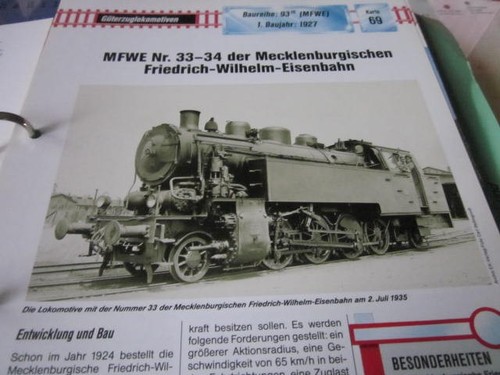 Dampflok mfwe 33 - br,