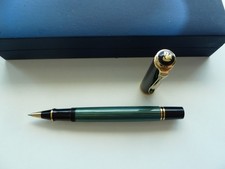 Pelikan Souverän R400 Old Style - Rollerball -  schwarz/grün