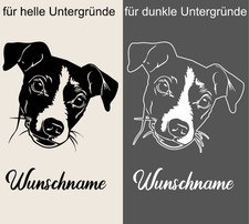 Aufkleber - Hund - Jack Russel