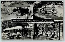 11039930 - Spielplatz , Karussell , Spielgeraete ca 1960 AK Kind