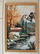 ein fertig gesticktes Bild, 