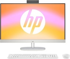 HP All-in-One Desktop PC, 27" FHD Display, AMD Ryzen 5 7520U, 16GB DDR5 RAM, 1TB