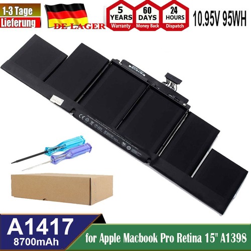 A1417 akku für - original, apple