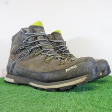 Meindl Stiefel Größe 10,5 Herren Grau Tonale GOR-TEX Knöchelkappe Zehen Wanderschuhe