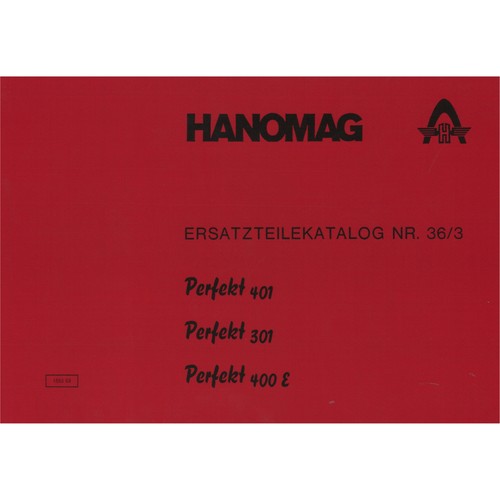 Hanomag perfekt 301 400e - hanomag,