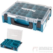 Makita MAKPAC Werkzeugkoffer Box Kasten Organizer 191X80-2 + Einsätze