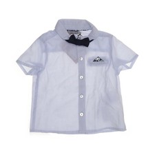 Sergent Major, Kurzarmhemd, Größe: 71, Weiß/Blau, Baumwolle, Jungen #QHM