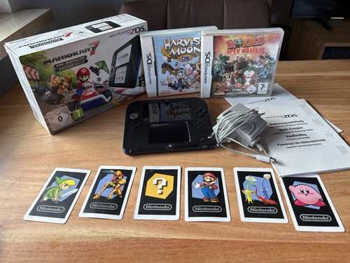 Nintendo 2ds schwarz - 2ds, schwarz/blau