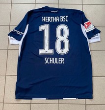 Matchworn Hertha BSC Trikot Schuler Nr. 18 Getragen Signiert Saison 25/26 Gr. XL