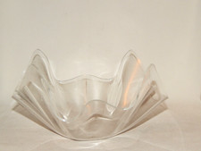 Schale Fazzoletto Vase Plexi /