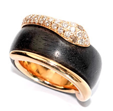 Ring Gold Diamanten 0,72c