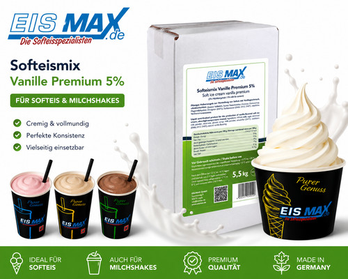 Eis max softeis flüssigmix - eis-max,