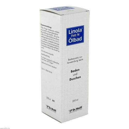 Linola fett ölbad 200 ml - Ölbad,