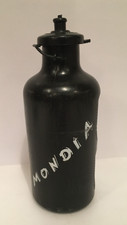 REG Italy - MONDIA (Suisse) Trinkflasche Rennrad Flasche 750ml schwarz Vintage