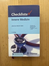 Checkliste Innere Medizin 8. Auflage| Johannes-Martin Hahn | Deutsch | 1. Buch
