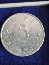 Seltene spenden medaille - 5, dm