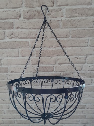 35cm metall hänge korb - hänge,