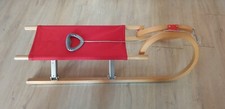 Rodelschlitten unbenützt da Weihnachtsfehlgeschenk 110 cm lang zusammenklappbar