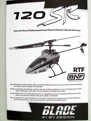Blade 120 manual - blade,