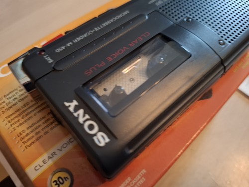 Sony 450 microcassette - sony,