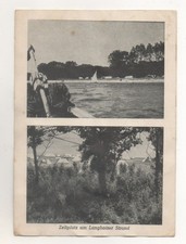 Ansichtskarte     " Langholz - Campingplatz Fischerklause "