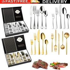 6 Personen Edelstahl