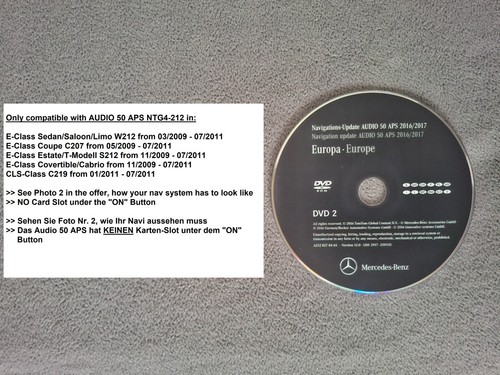 Dvd navigation mercedes audio - navigation,