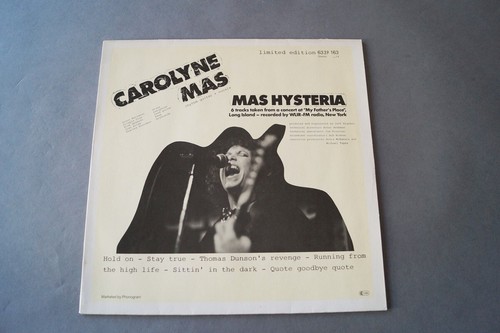 Carolyne mas hysteria - carolyne,
