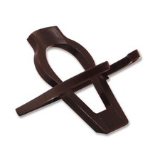 Pfeifenständer für eine Pfeife aus Kunststoff in dunkelbraun